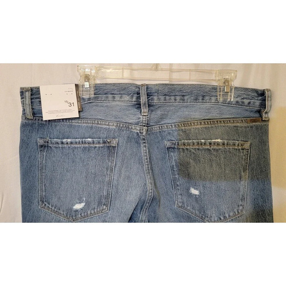 KanCan High Rise Boyfriend Jeans Stretch Destressed Women's Size 15/31 NWT - Picture 4 of 6